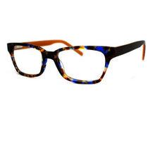 Load image into Gallery viewer, Flashback Optical-quality Reading Glasses with Case, Blue Tortoise; by VisAcuity - ReadingGlasses.CO/