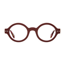 Load image into Gallery viewer, Front view bleeker st ruby tortoise reading glasses by scojo style no 130.  Buy them at ReadingGlasses.CO  