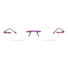 Load image into Gallery viewer, Front view Amethyst Gels Reading glasses by Scojo ReadingGlasses.CO