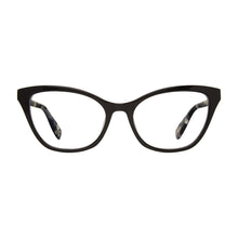 Load image into Gallery viewer, Front straight-on view of Scojo Essex premium reading glasses in black granite by Scojo New York. Style 1297. Buy them at ReadingGlasses.CO