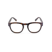 Load image into Gallery viewer, Front view of Nuovo Paris Black Reader by Nannini Italy in Tortoise