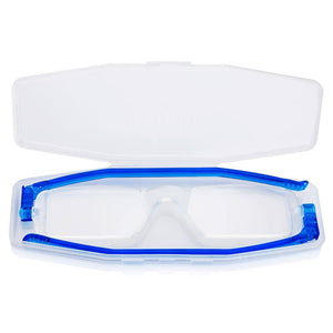 Nannini Compact 1 Italian Made Folding Reading Glasses with Case; Blue - ReadingGlasses.CO/