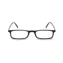 Load image into Gallery viewer, Front view of black Quick 7.9 reading glasses by Nannini. Available from Reading Glasses.CO/.