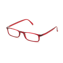 Load image into Gallery viewer, 3/4 view, Quick 7.9 Italian reading glasses red reading glasses from Nannini 