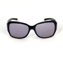 Load image into Gallery viewer, front view of Lolita Bifocal Sun Readers for Women in BLACK ; by VisAcuity - ReadingGlasses.CO/