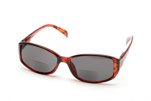Mission Impossible Bifocal Tortoise Sun Reading Sunglasses by VisAcuity - ReadingGlasses.CO/