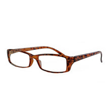Load image into Gallery viewer, 3/4 low view of Dobie Tortoise Reading Glasses with Case by Scojo New York