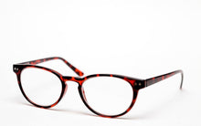 Load image into Gallery viewer, Panama Red Full Magnification Tortoise Retro Readers with Case - ReadingGlasses.CO/