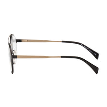 Load image into Gallery viewer, New Dawn Optical Reading Glasses for Men &amp; Women by Aj Morgan; Black/gold  [+3.00]