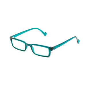 Still Teal Reader by Nannini Italy with Case  [+1.00 diopter]