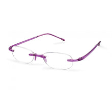 Load image into Gallery viewer, 3/4 view Amethyst Gels Reading Glasses by Scojo ReadingGlasses.CO/