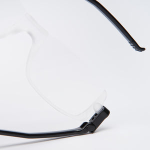 Abstract view of Nannini Compact 1 fold Readers in Black readers by Nannini Eyewear. Buy them at ReadingGlasses.CO/
