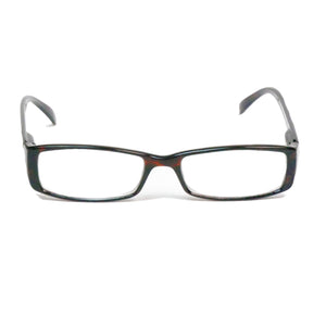 front view of Dobie Tortoise Reading Glasses with Case by Scojo New York