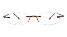 Load image into Gallery viewer, Direct front-on view of Tortoise Shell Gels Reading Glasses by Scojo New York
