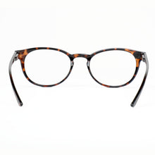 Load image into Gallery viewer, Panama Red Full Magnification Tortoise Retro Readers with Pouch